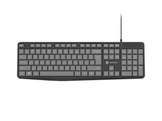 Klawiatura Nautilus US Slim 1.8m czarno-szara