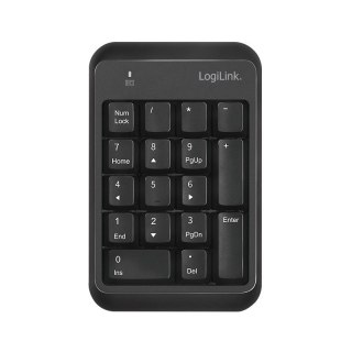Klawiatura numeryczna Bluetooth v5.1 czarna