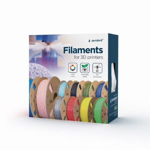 Filament drukarki 3D PLA/1.75mm/czerwony