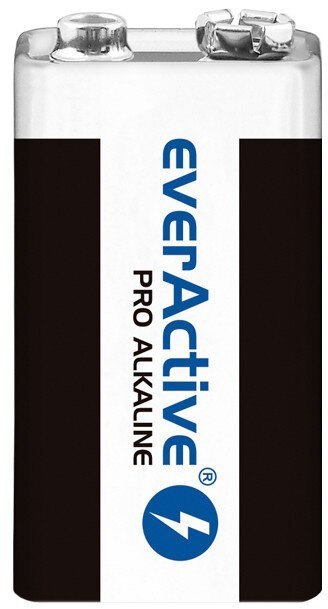 Bateria alkaliczna R9/6LR61 9V PRO ALKALINE, Opakowanie 10 szt.