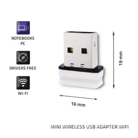 Karta sieciowa Bezprzewodowy Mini Adapter USB Wi-Fi 150Mbps