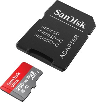 Karta pamięci Ultra microSDXC 256GB 150MB/s A1 + Adapter SD