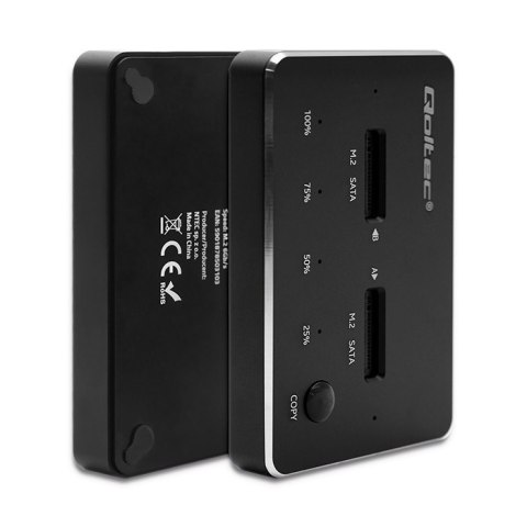 Stacja dokująca dysków 2x SSD M.2 SATA | NGFF | USB typ C