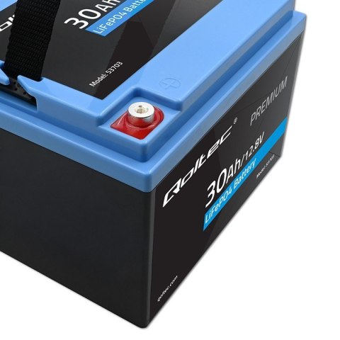 Akumulator LiFePO4 | 12.8V | 30Ah | 384Wh | BMS