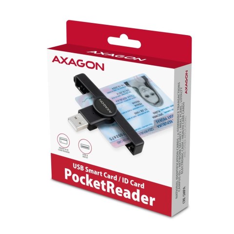 Czytnik kart identyfikacyjnych CRE-SMPA PocketReader USB-A