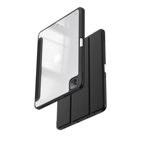 Etui PrimeFolio do iPad Air 11 (2026-2024) iPad Air 10.9 (5-4 gen.) iPad Pro 11 (2022-2021) czarne/przezroczyste