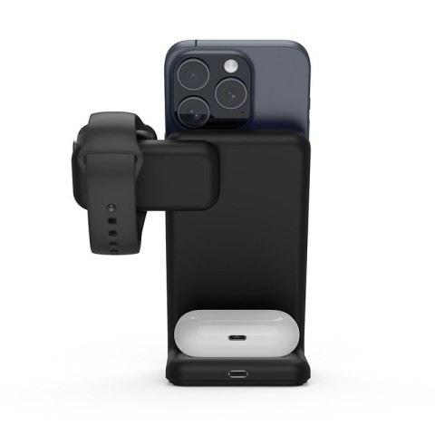 Ładowarka bezprzewodowa MagSpot Stand 3w1 z MagSafe do iPhone, Apple Watch i AirPods