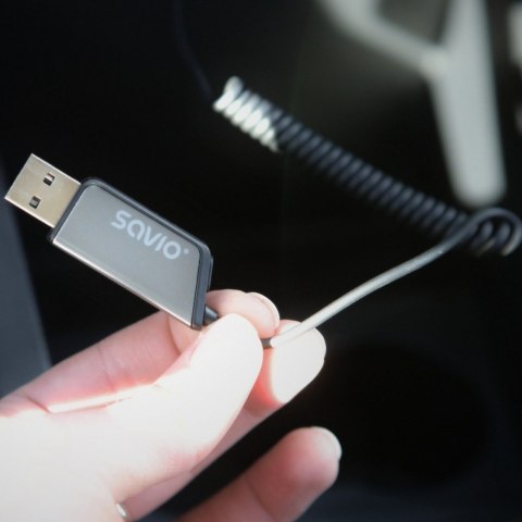 Adapter transmiter AUX z bluetooth 5.3, funkcja zestawu głośnomówiącego, TR-16