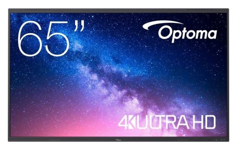 Monitor interaktywny 65 cali 5653RK 8GB RAM / 64 GB ROM, 2x 18W speaker + 2x 8W subwoofer, 8 mikrofonów, 50-finger mutitouch, ze