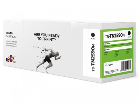 Toner do Brother TN2590 TB-TN2590N BK 100% nowy