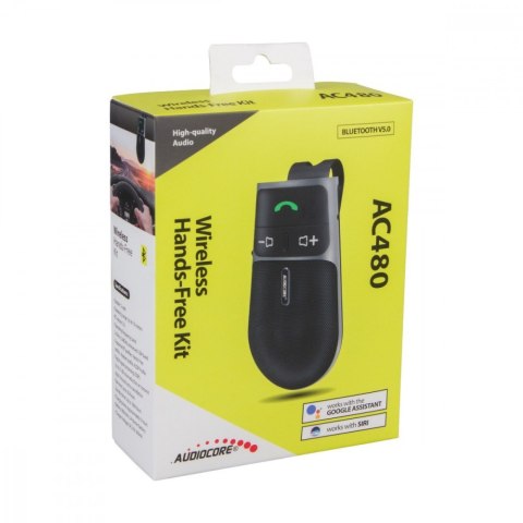 Zestaw głośnomówiący BT 5.0 A2DP AC480