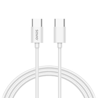 Ładowarka sieciowa LA-10 30W Quick Charge Power Delivery 3.0 Biała + Kabel