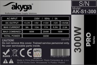 Zasilacz SFX AK-S1-300 300W