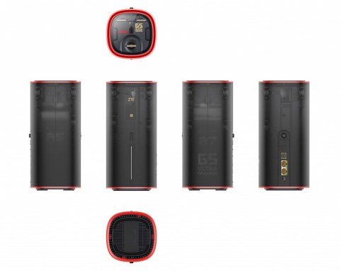 Router MC8512 G5 Ultra Black-Red Gaming