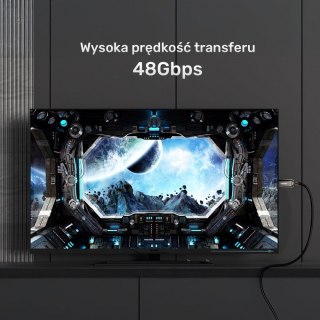 Kabel optyczny HDMI 2.1 AOC 8K 120Hz 15m; C11085GY01-15M