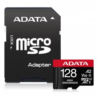 Karta pamięci microSD High Endurance 128GB UHS1 U3 V30 A2 100/85MB/s + Adapter