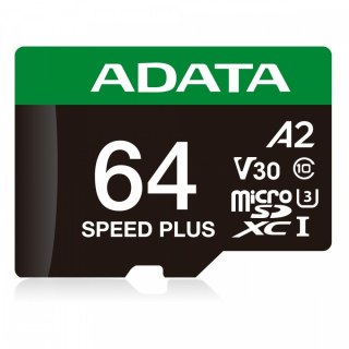 Karta pamięci microSD Speed Plus 64GB UHS1 U3 V30 A2 160/140 MB/s