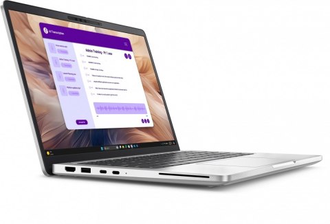 Laptop Dell Pro 13 Plus PB13250 W11P Ultra 5 236V/16GB/512GB CL25/13.3 FHD+Touch/Arc/FgrPr&SmtCd/FHD/IRCam/Mic/WLAN only+BT/Bckl