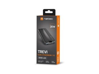 Powerbank TREVI Slim Q V2 2xUSB-A 18W 1xUSB-C 20W