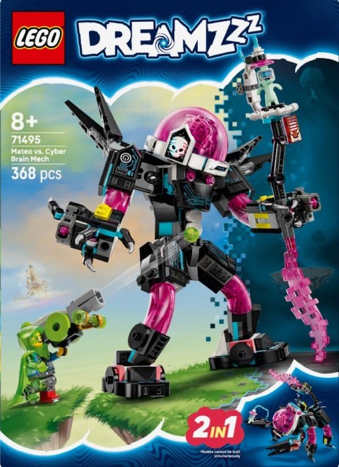 Klocki DREAMZzz 71495 Mateo kontra mech Cybermózgowca
