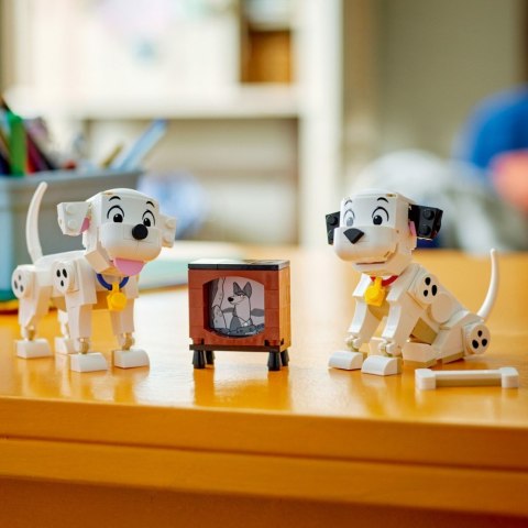 Klocki Disney 43271 101 dalmatyńczyków - Szczeniaczki Szczęściarz i Penny