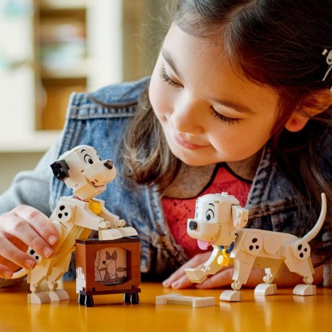 Klocki Disney 43271 101 dalmatyńczyków - Szczeniaczki Szczęściarz i Penny