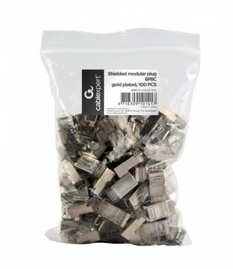 Wtyk sieciowy RJ45 FTP ekranowany/kat.5e/100szt.